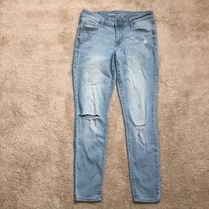 Size 8 Old Navy Rockstar Low Rise Skinny Jeans